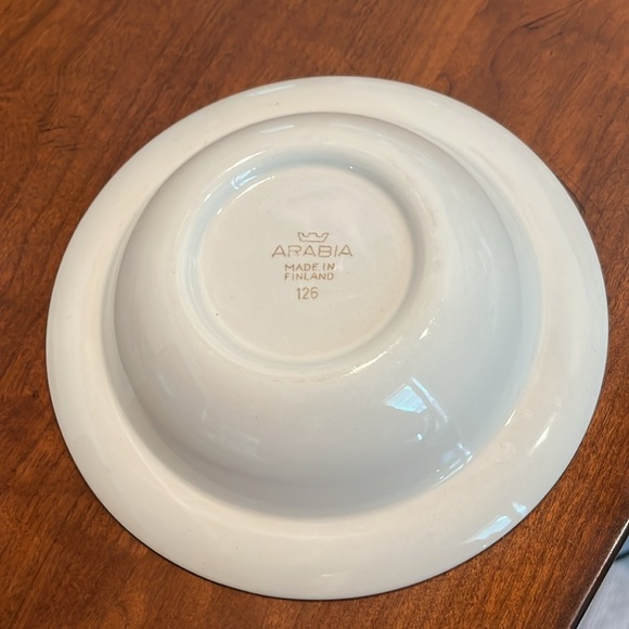 Arabia Made in Finland Child's Bowl Bone China Noah's Ark Themed Beautiful - Picture 7 of 9